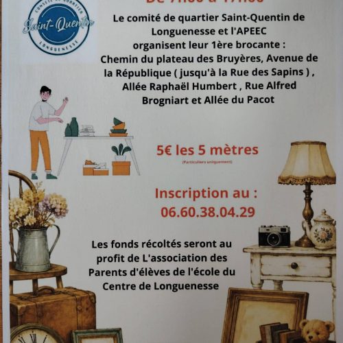 Brocante quartier Saint-Quentin